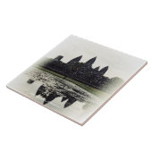 Angkor Wat Tempel-Kambodscha-Keramik-Fliese Fliese (Seite)