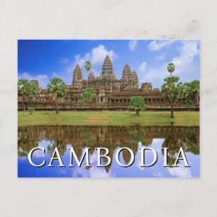 Angkor Wat Tempel   Kampuchea, Kambodscha   Geburt Postkarte
