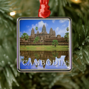 Angkor Wat Tempel Kampuchea, Kambodscha Ornament Aus Metall