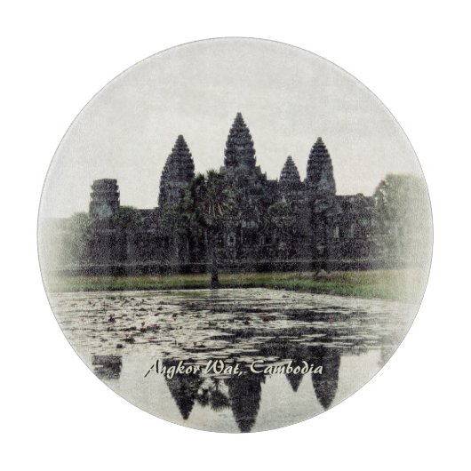 Angkor Wat Temple Cambodia Cutting Board Schneidebrett (Vorderseite)