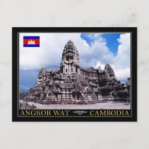 Angkor Wat Temple, Kambodscha Postkarte