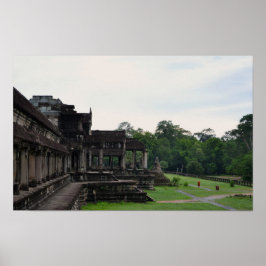 Angkor Wat Temple, Kambodscha - Reisefotografie Poster