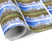 Angkor Wat Temple | Kampuchea, Kambodscha Geschenkpapier (Rolleneckpunkt)