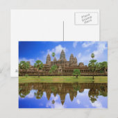 Angkor Wat Temple | Kampuchea, Kambodscha Postkarte (Vorne/Hinten)