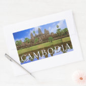 Angkor Wat Temple | Kampuchea, Kambodscha Rechteckiger Aufkleber (Umschlag)