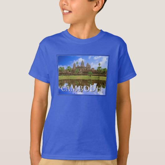 Angkor Wat Temple | Kampuchea, Kambodscha T-Shirt (Vorderseite)