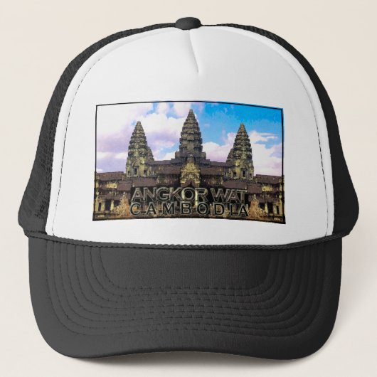 Angkor Wat Truckerkappe (Vorderseite)
