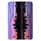 Angkor Wat Twilight Flexible Foto Magnet (Vertikal)