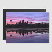 Angkor Wat Twilight Magnetkarte (Vorne/Hinten)