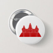 Angkor Wat Ver.2.0. Khmer Temple Button (Vorne & Hinten)