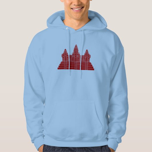 Angkor Wat Ver.2.0. Khmer Temple Hoodie (Vorderseite)