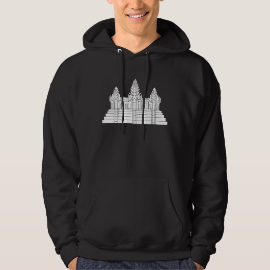 Angkor Wat Ver.2.0. Khmer Temple Hoodie (Vorderseite)