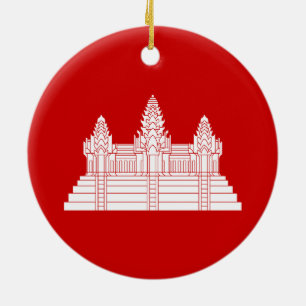 Angkor Wat Ver.2.0. Khmer Temple Keramikornament