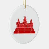 Angkor Wat Ver.2.0. Khmer Temple Keramikornament (Rechts)