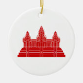 Angkor Wat Ver.2.0. Khmer Temple Keramikornament (Vorne)