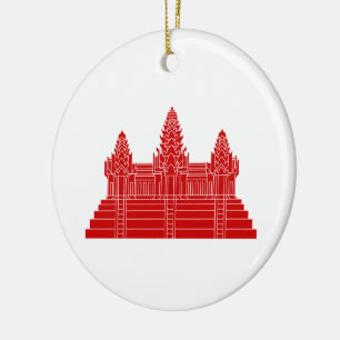 Angkor Wat Ver.2.0. Khmer Temple Keramikornament