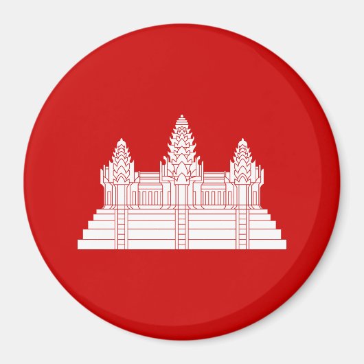 Angkor Wat Ver.2.0. Khmer Temple Magnet (Vorne)