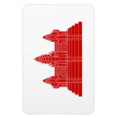 Angkor Wat Ver.2.0. Khmer Temple Magnet (Vertikal)