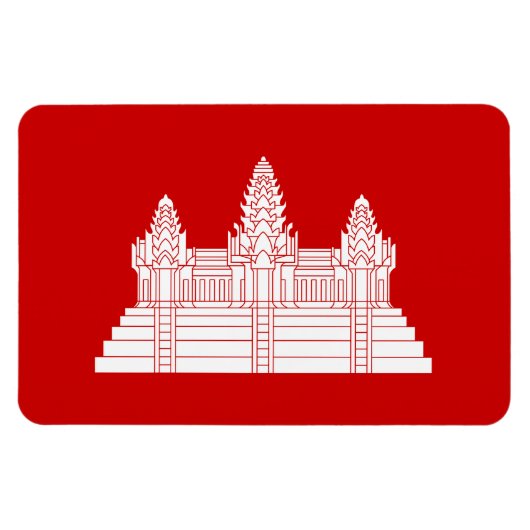 Angkor Wat Ver.2.0. Khmer Temple Magnet (Horizontal)