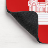 Angkor Wat Ver.2.0. Khmer Temple Mousepad (Ecke)