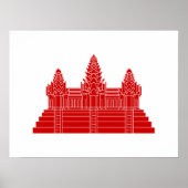 Angkor Wat Ver.2.0. Khmer Temple Poster (Vorne)