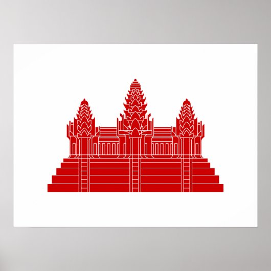 Angkor Wat Ver.2.0. Khmer Temple Poster (Vorne)