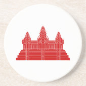 Angkor Wat Ver.2.0. Khmer Temple Sandstein Untersetzer (Vorne)
