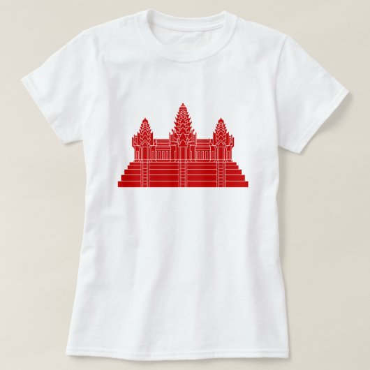 Angkor Wat Ver.2.0. Khmer Temple T-Shirt (Design vorne)