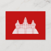 Angkor Wat Ver.2.0. Khmer Temple Visitenkarte (Rückseite)