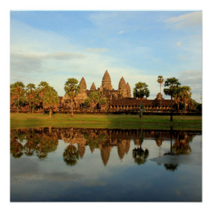 Angkor Watt, Kambodscha Poster