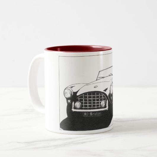 Anglaises-Bristol Zweifarbige Tasse (Vorderseite Links)