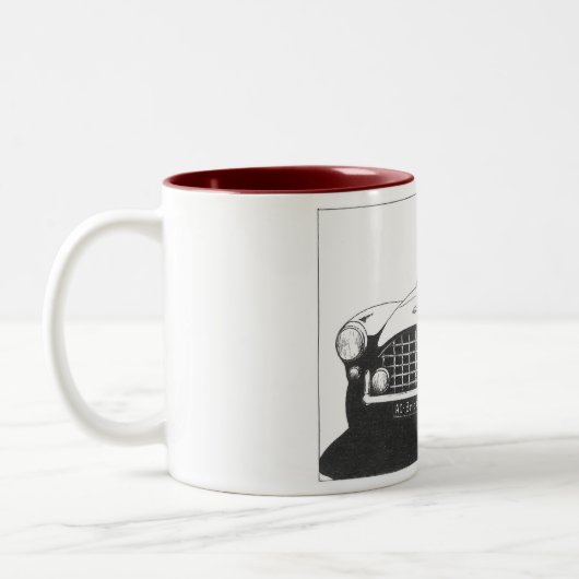 Anglaises-Bristol Zweifarbige Tasse (Links)