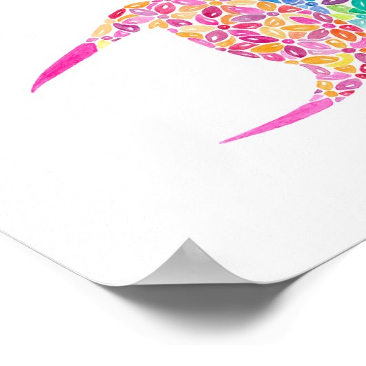 Angle Fish Print Poster (Ecke)