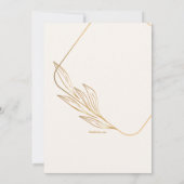 Angle Foto Bridal Dusche Einladung (Rückseite)