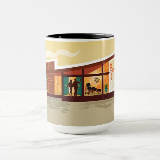 Angle Roof Mid Centrum Modernes Haus - SET Tasse (Zentrum)