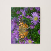 Angle Wing Butterfly auf Kon-Blume Puzzle (Vertikal)
