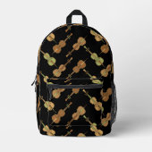 Angled Cellos Bedruckter Rucksack (Vorderseite)