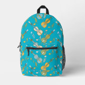 Angled Cellos Bedruckter Rucksack (Vorderseite)