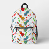 Angled Cellos Bedruckter Rucksack (Vorderseite)