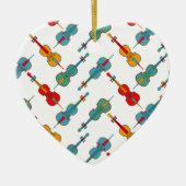 Angled Cellos Keramik Ornament (Vorne)