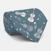 Angled Cellos Krawatte (Gerollt)