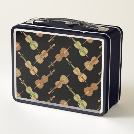 Angled Cellos Metall Brotdose (Rückseite)