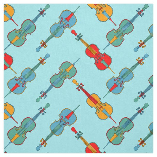 Angled Cellos Stoff (Muster)
