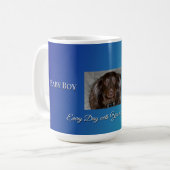 Angled Pawprints Tribute Kaffeetasse (Vorderseite Links)