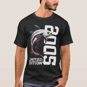 Angler 20. Geburtstag Fishing Limited Edition 2005 T-Shirt