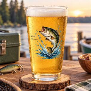 Angler-Angler-Ruhestandsgeschenk Andenken Glas
