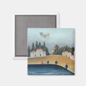 Angler, c.1908-09 (Öl auf Leinwand) Magnet (Vorderseite/Rückseite)