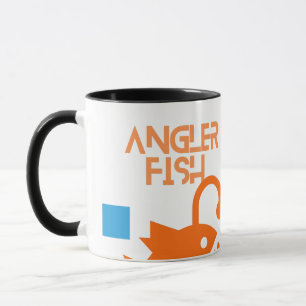 Angler Fisch Design Tasse - Skurriles Ozean-Tier-G