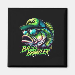 Angler-Fischer-Fischliebhaber B Angelgeschenk Vate Magnet