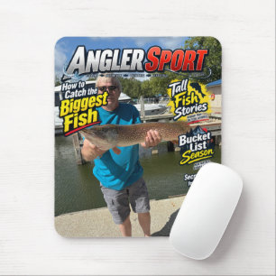 Angler Fischer Magazin Mousepad